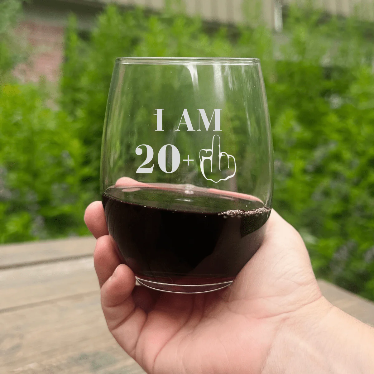 21st Birthday Wine Glass - Image 3