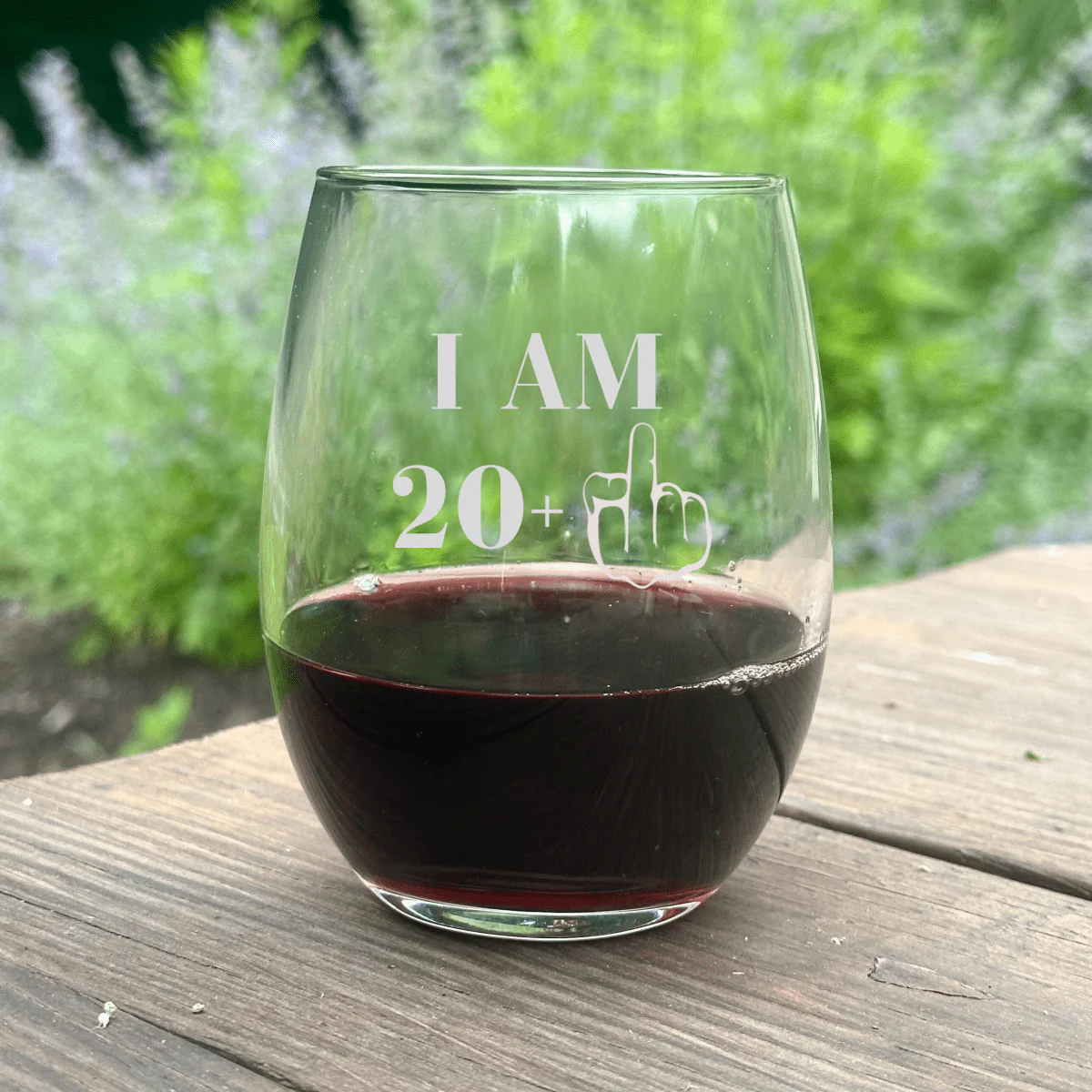 21st Birthday Wine Glass - Image 5