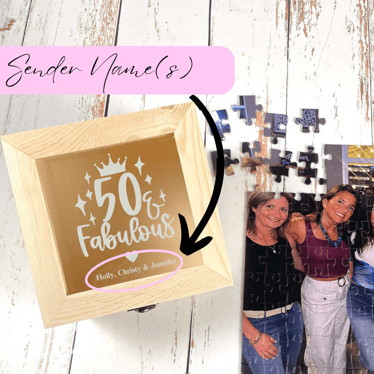 50th Birthday Memory Puzzle - Image 2