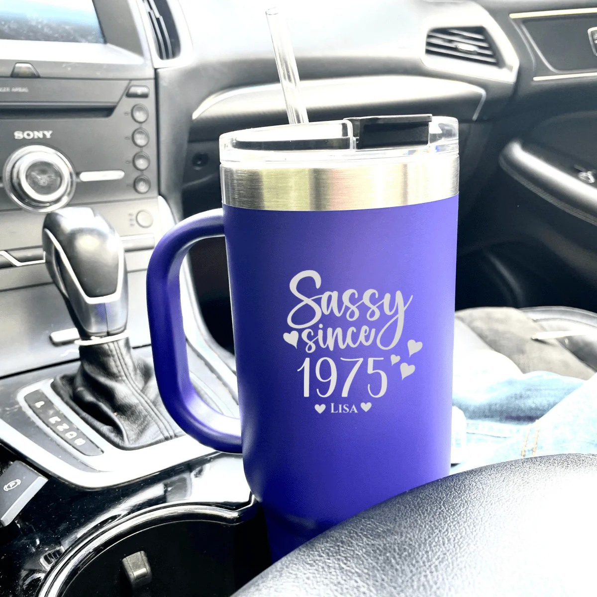 Sassy Since 1975 Tumbler - Image 10
