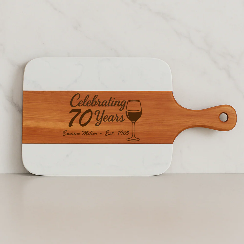 75th Birthday Cutting Board - Image 3