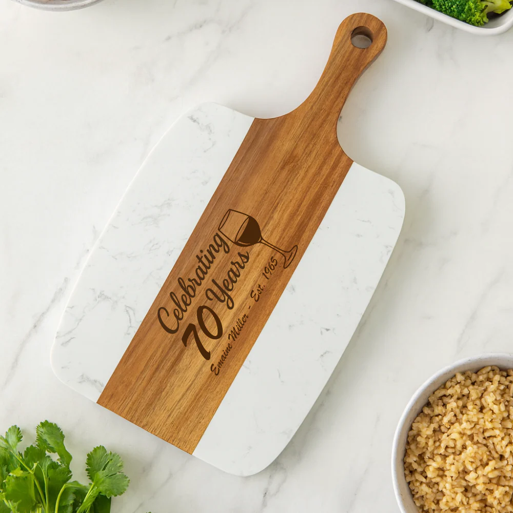 75th Birthday Cutting Board - Image 5