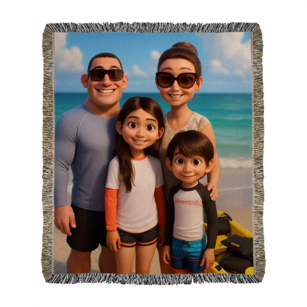 Custom Snuggle Cartoon Blanket - Image 15