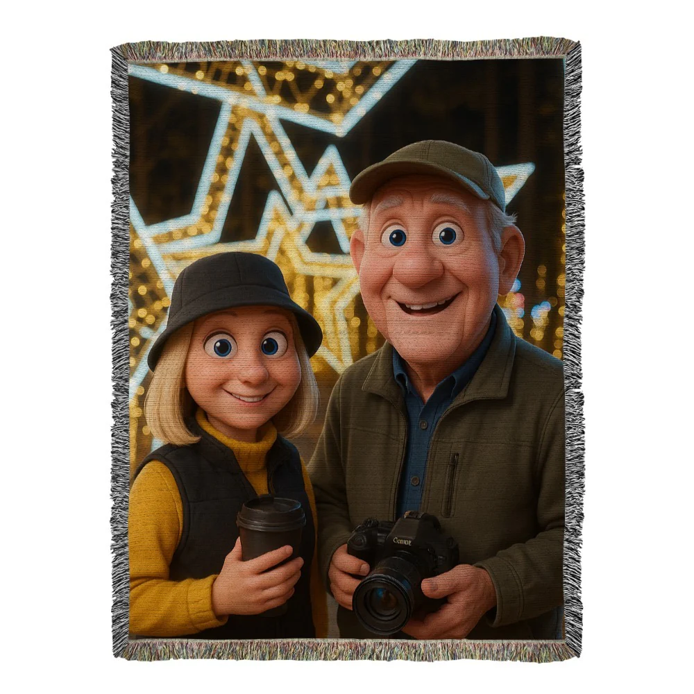 Custom Snuggle Cartoon Blanket - Image 7