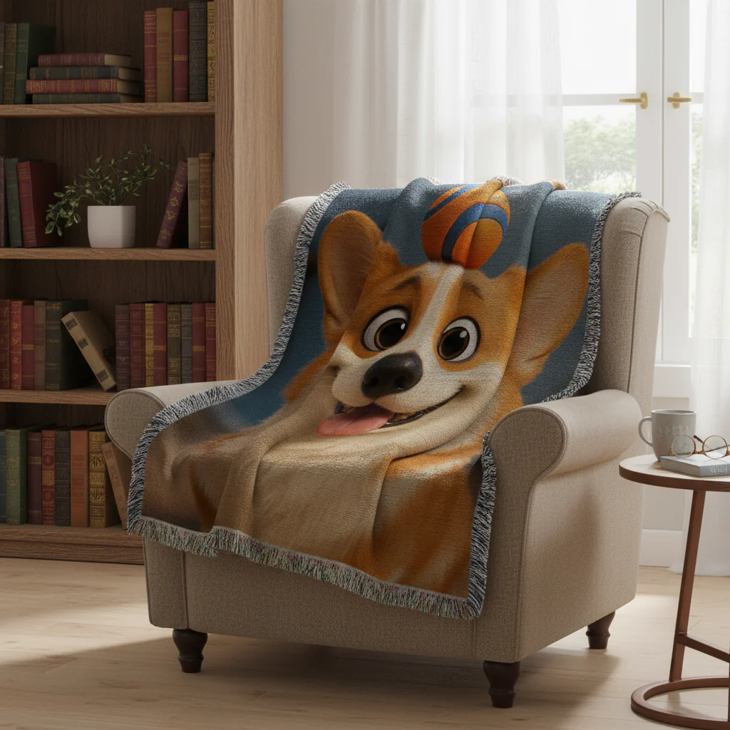 Custom Snuggle Cartoon Blanket - Image 8