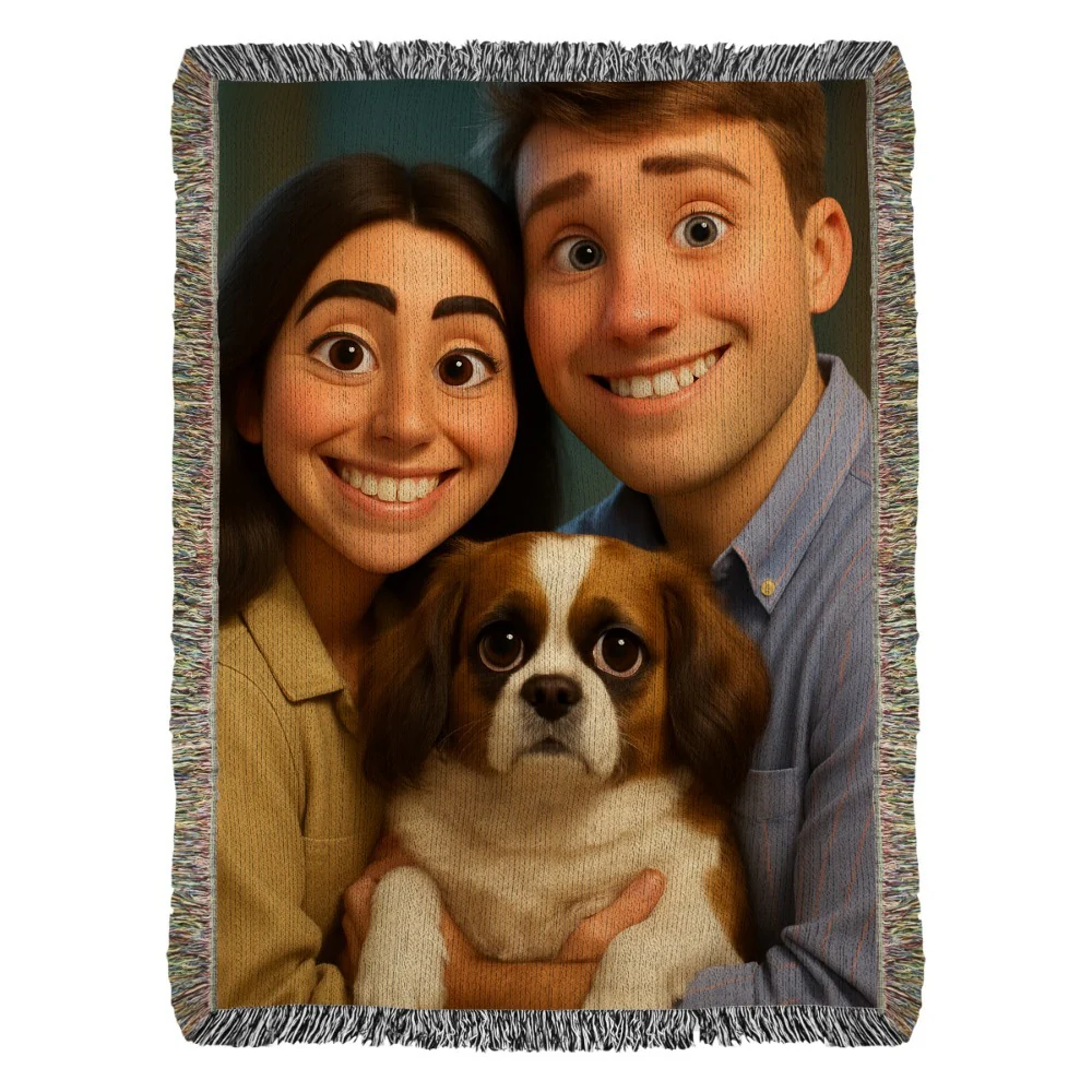 Custom Snuggle Cartoon Blanket - Image 9