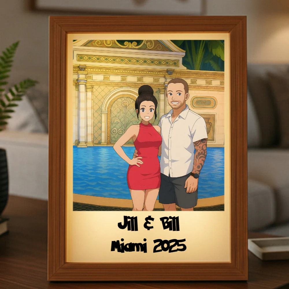 Our Moment Personalized Anime Light Box - Image 10