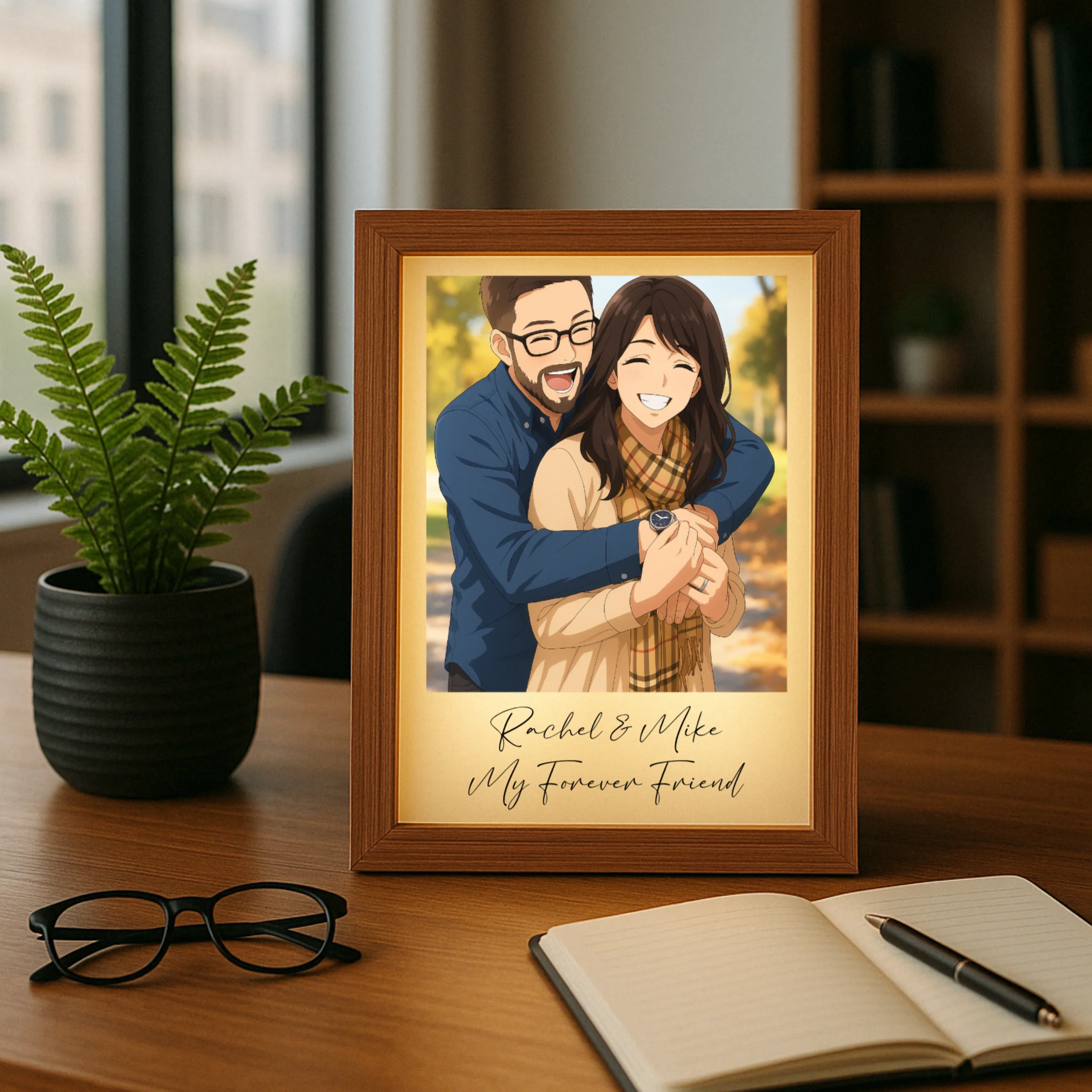 Our Moment Personalized Anime Light Box - Image 8