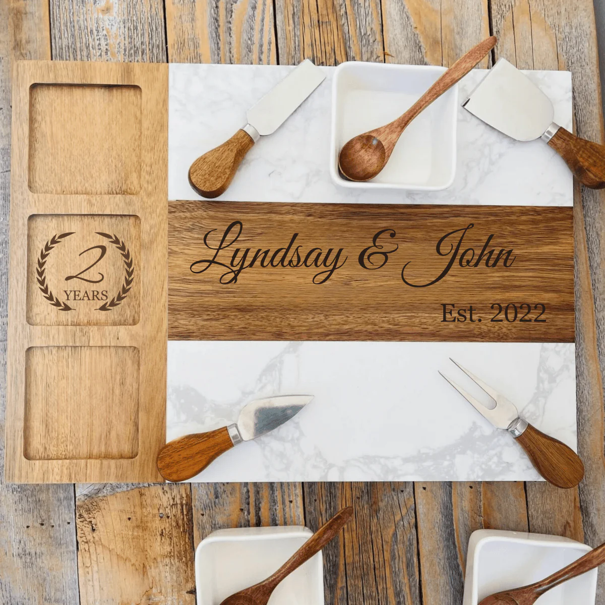 Anniversary Elegance Charcuterie Board - Image 3