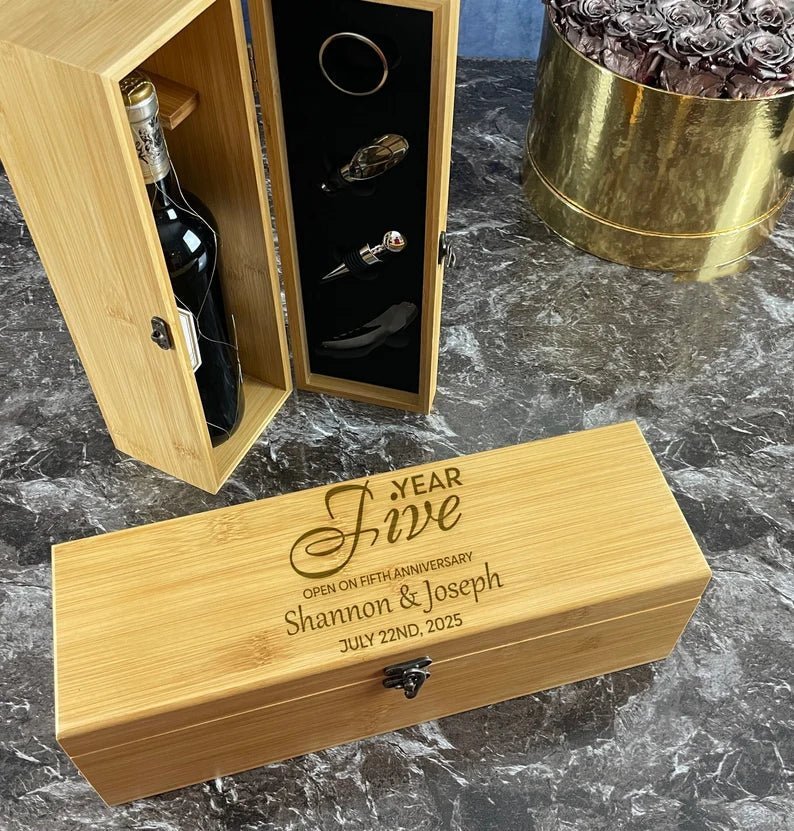Anniversary Wine Box - Image 5