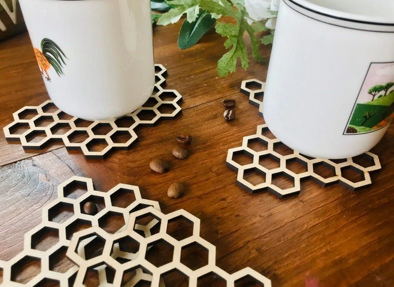 Bee Hive Coaster Set - Image 4