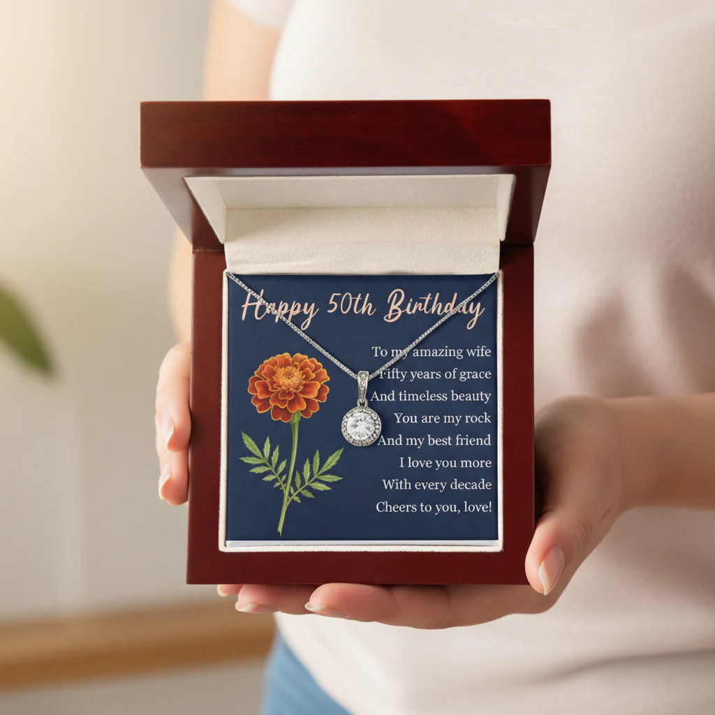 Birthday Bloom Personalized Birth Flower Jewelry Set