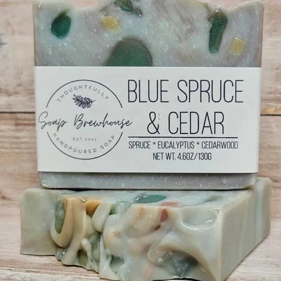 Blue Spruce & Cedar Soap