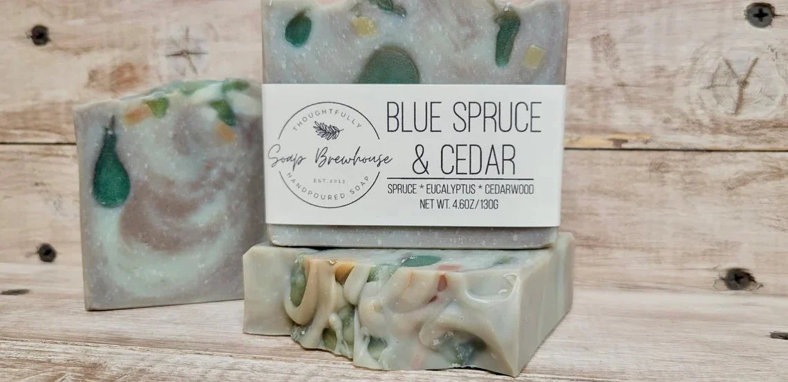 Blue Spruce & Cedar Soap - Image 3