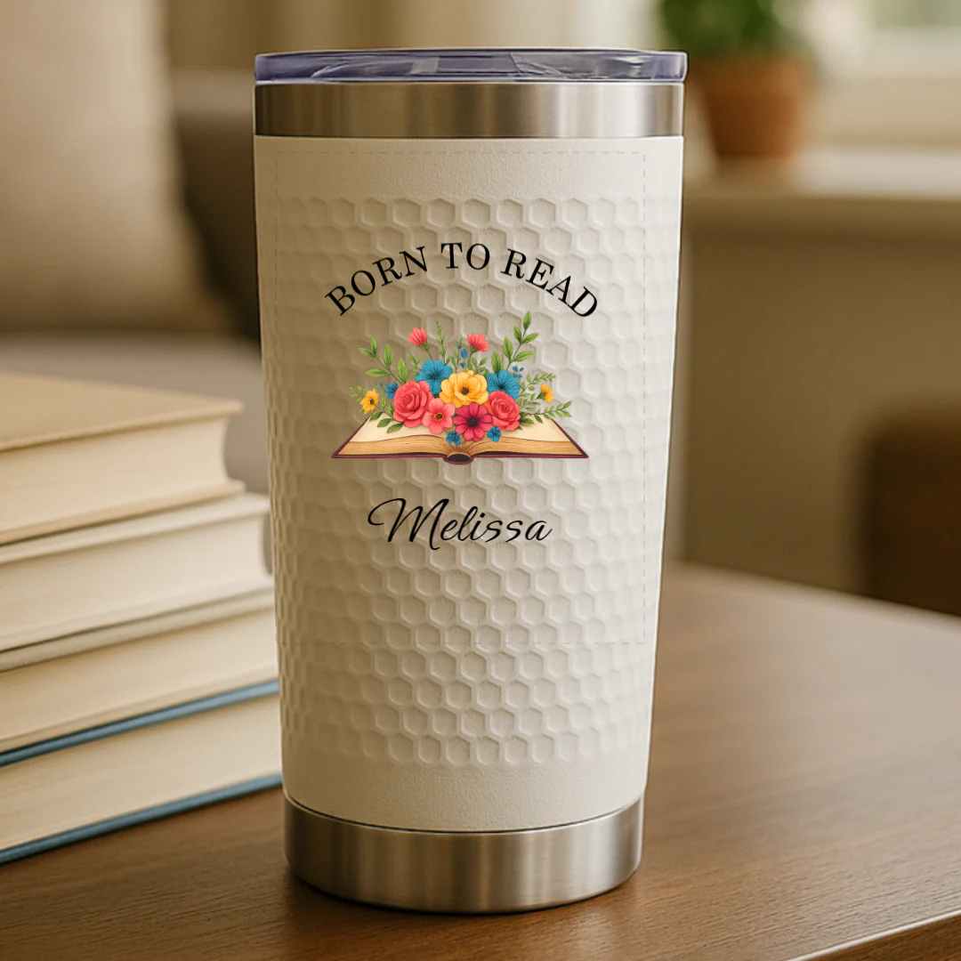Born To Read Tumbler - Image 5