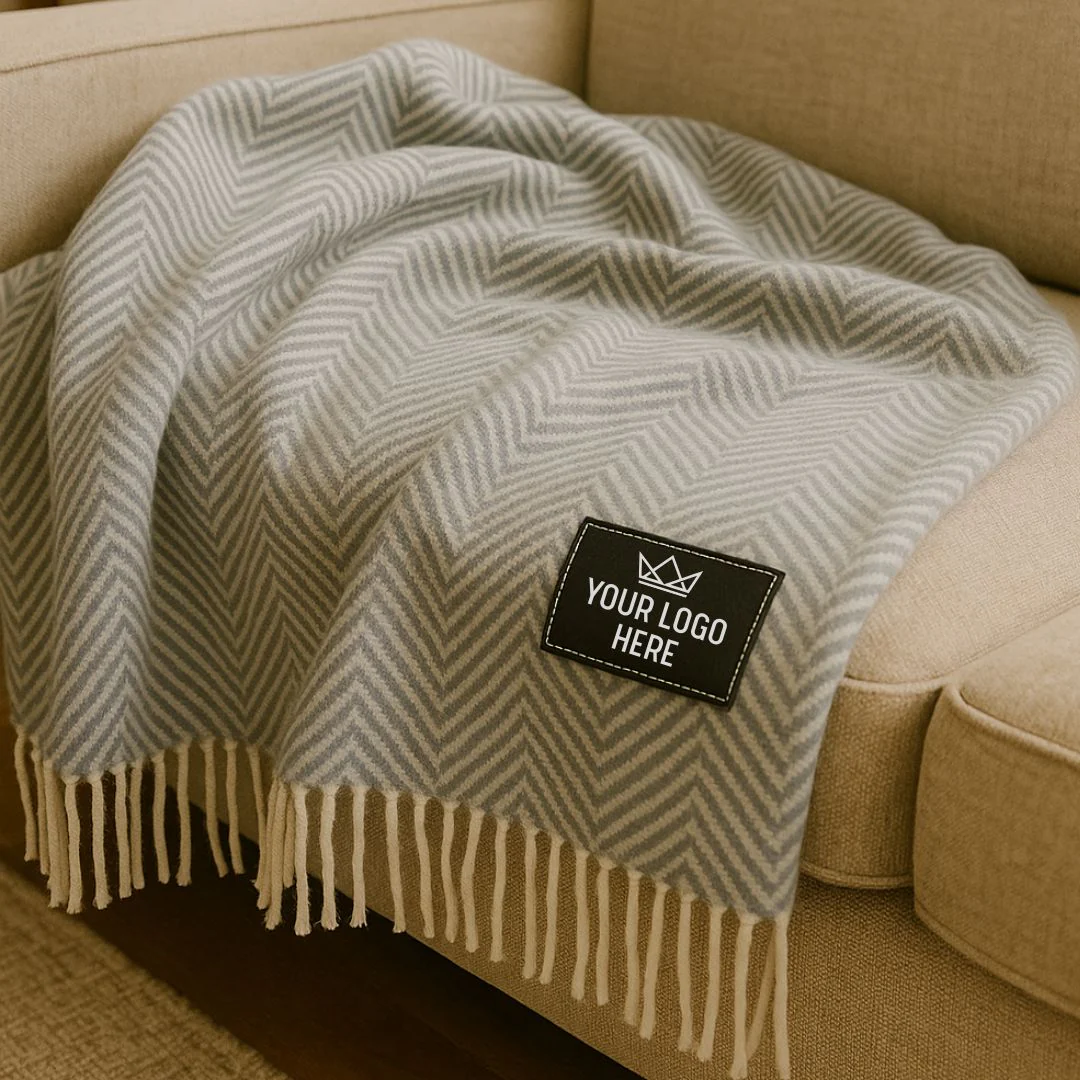 Branded Logo Throw Blanket - Image 11