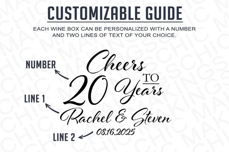 Cheers Anniversary Wine Gift - Image 5