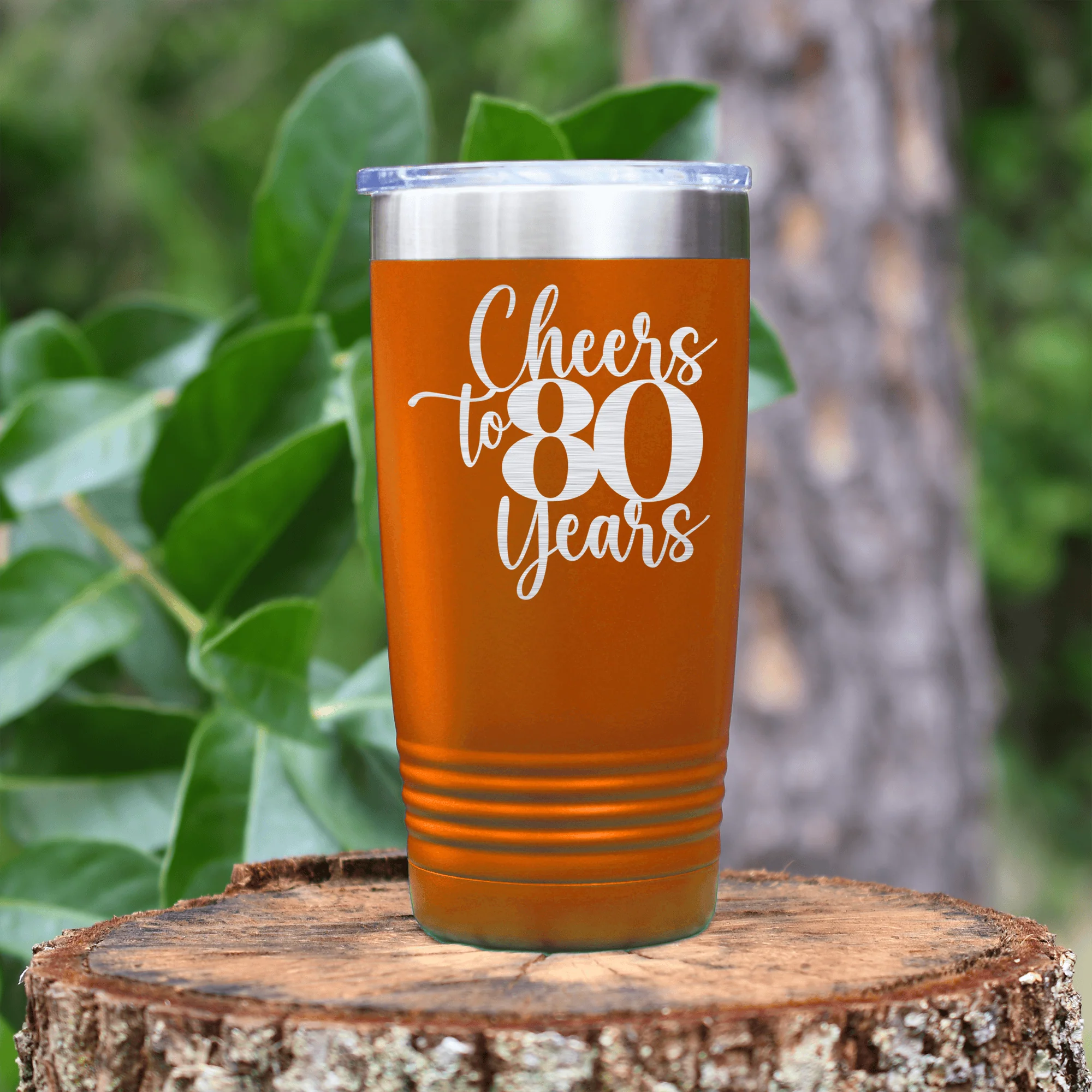 Cheers To Eighty Years Tumbler - Image 11