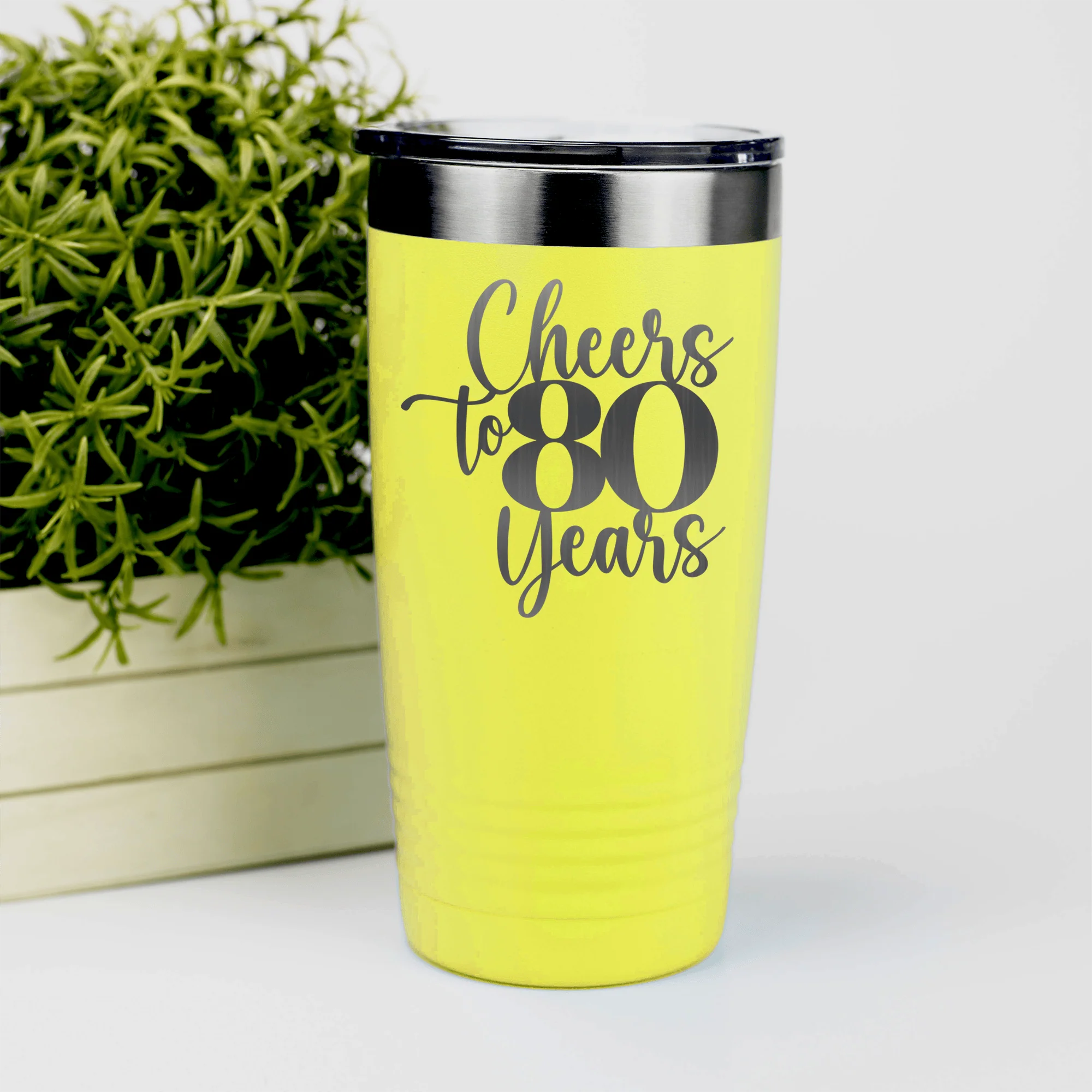 Cheers To Eighty Years Tumbler - Image 15