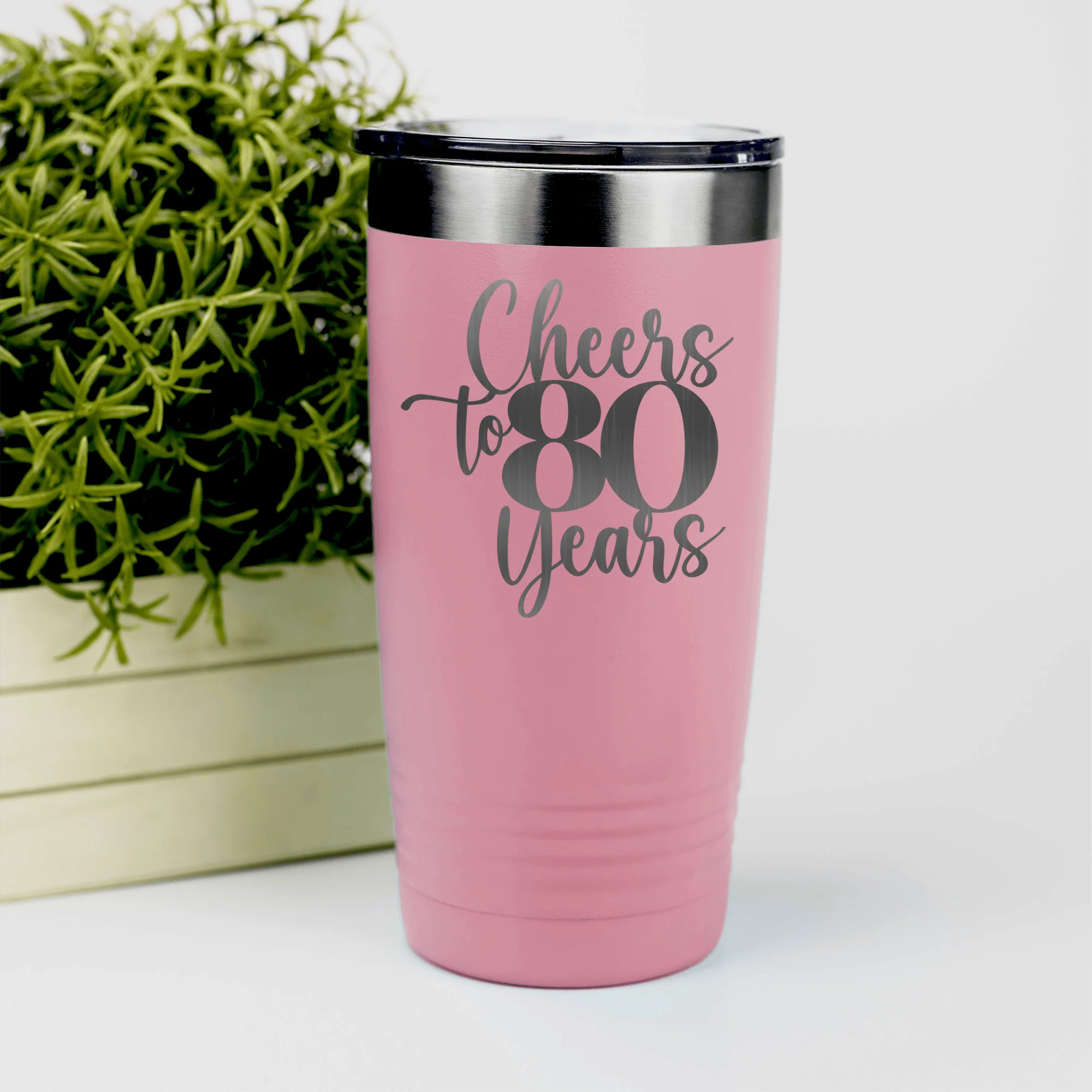 Cheers To Eighty Years Tumbler - Image 16