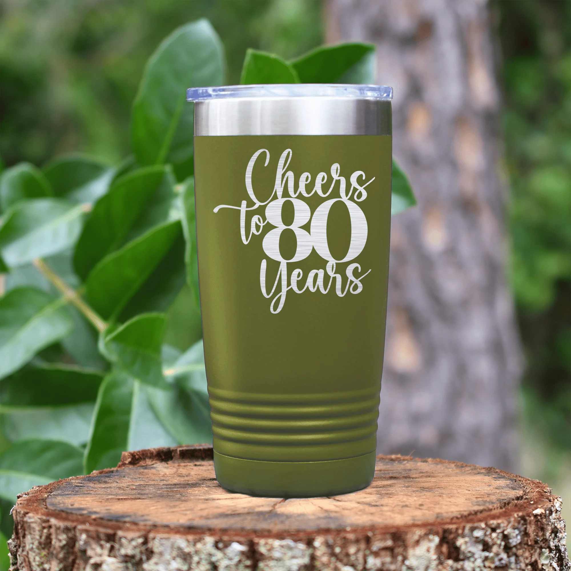 Cheers To Eighty Years Tumbler - Image 17