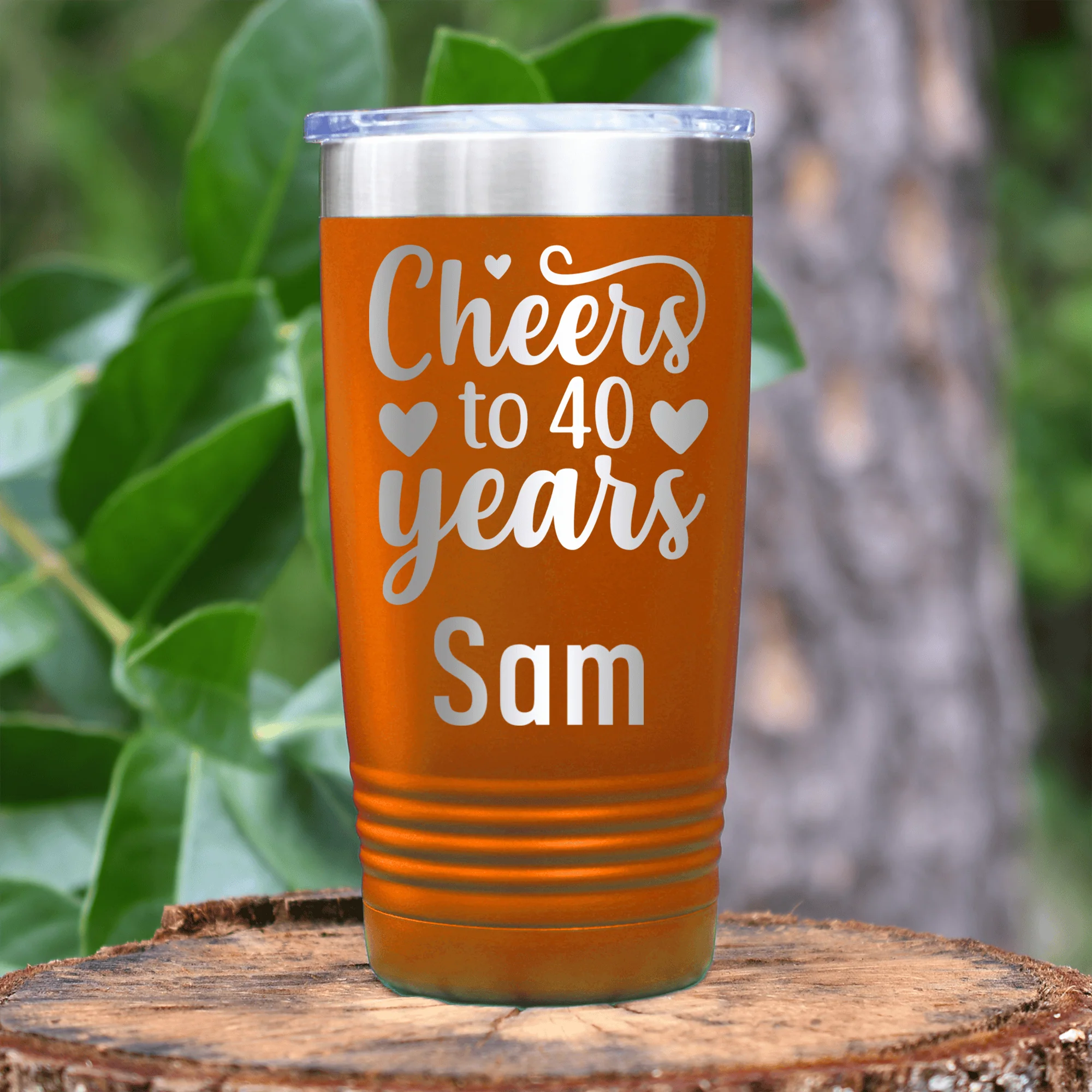 Cheers To Fourty Tumbler - Image 15