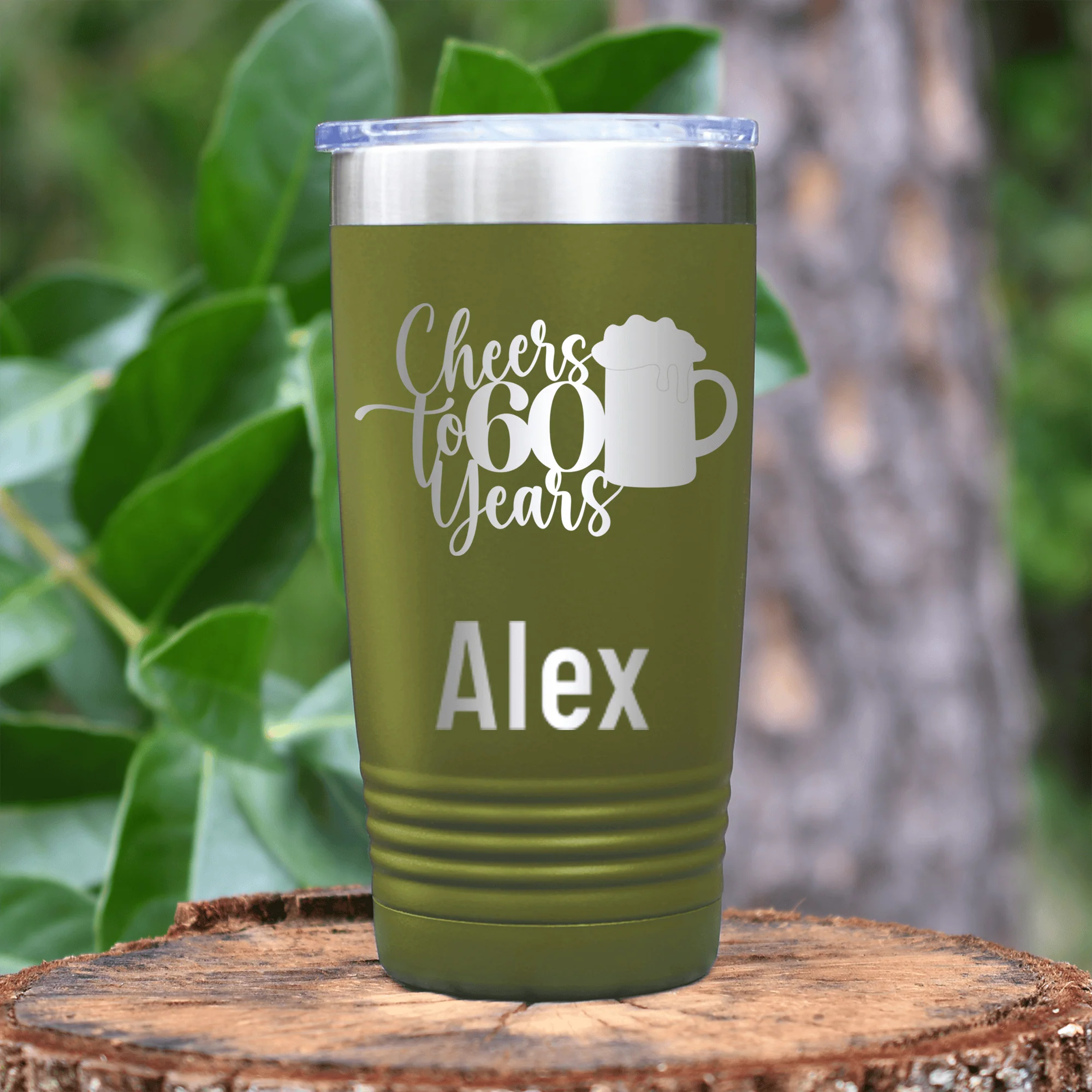Cheers To Sixty Beer Tumbler - Image 17