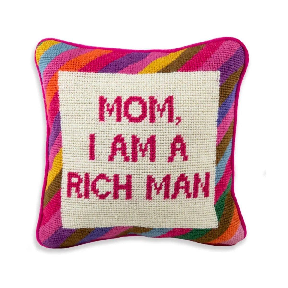 Cher Knows Best Needlepoint Pillow - Image 2