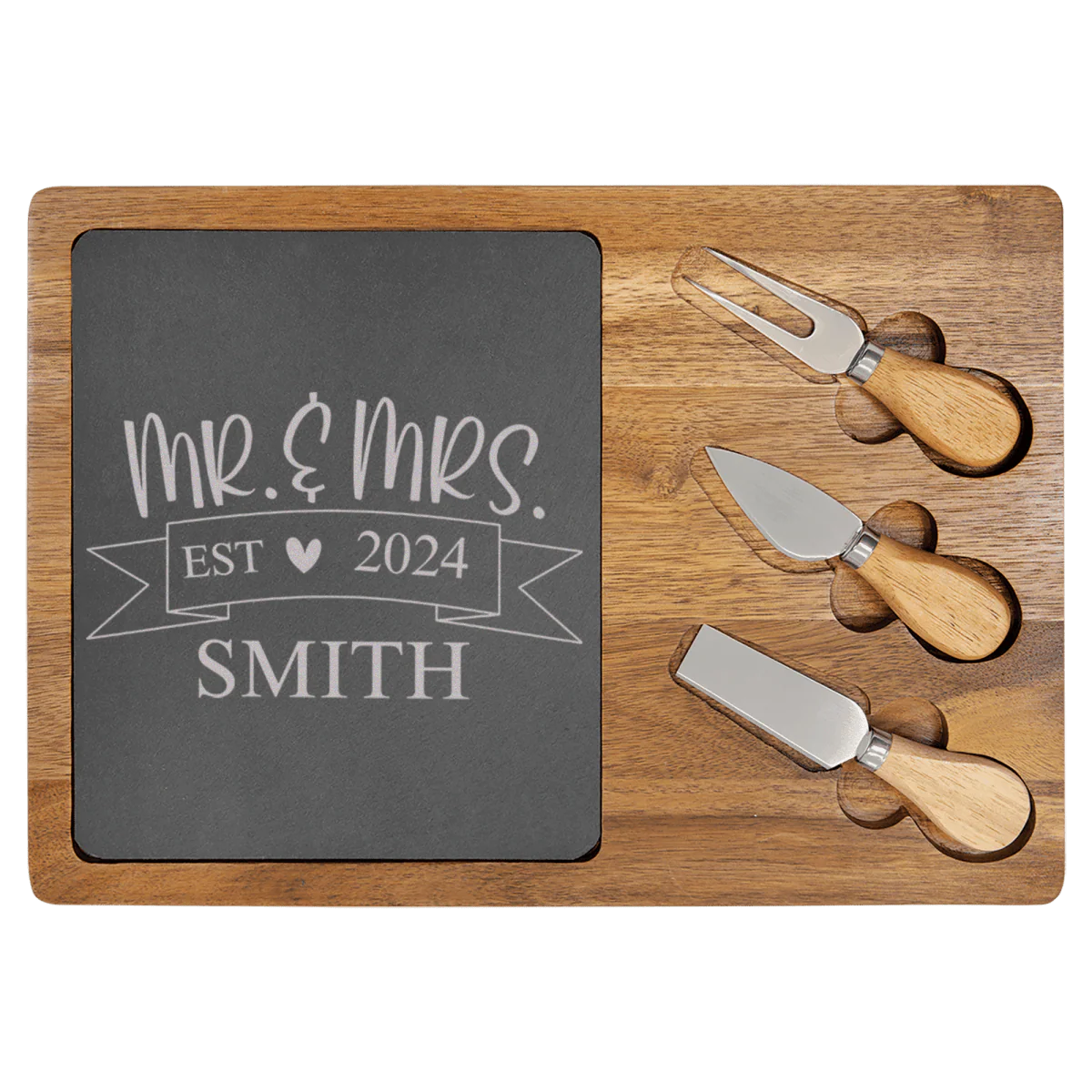 Cherised Memory Banner Wood Slate Serving Tray - Image 7