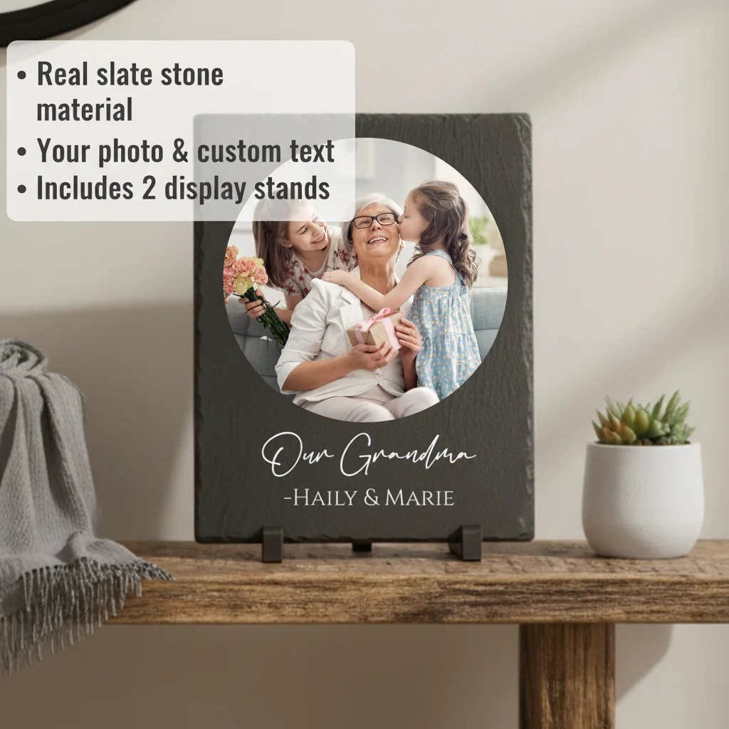 Custom Photo Slate Plaque - Image 4