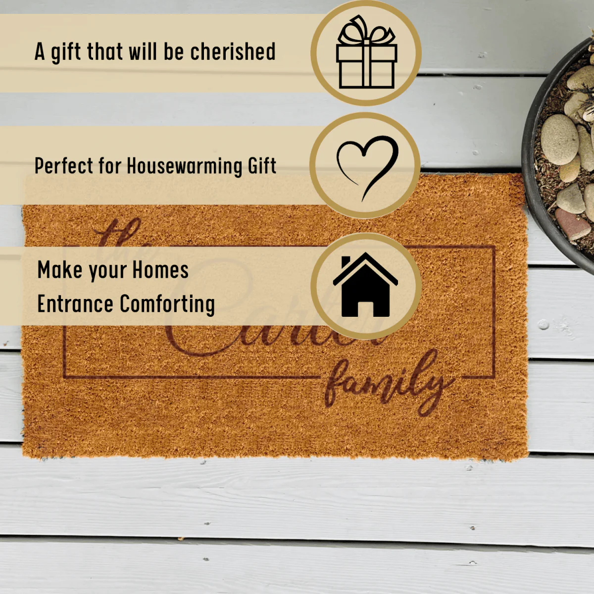 Classic Family Legacy Engraved Door Mat - Image 4