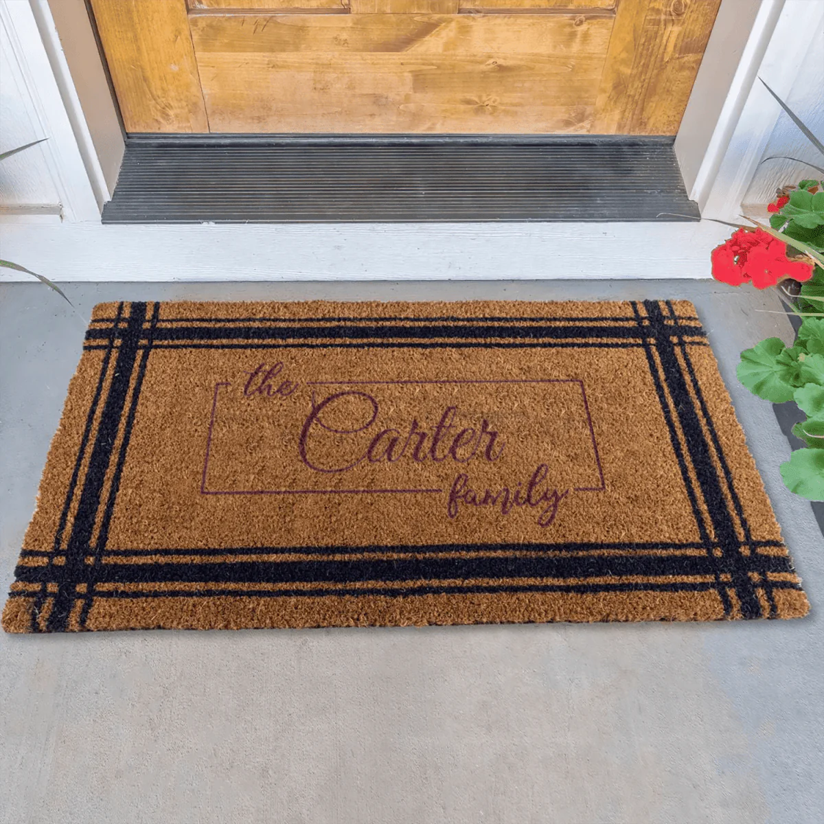 Classic Family Legacy Engraved Door Mat - Image 8