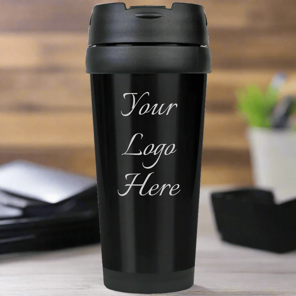 Company Logo Stainless Steel Travel Mug