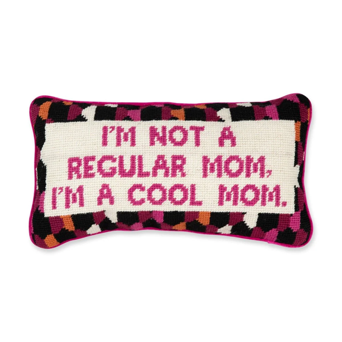 Cool Mom Needlepoint Pillow - Image 2