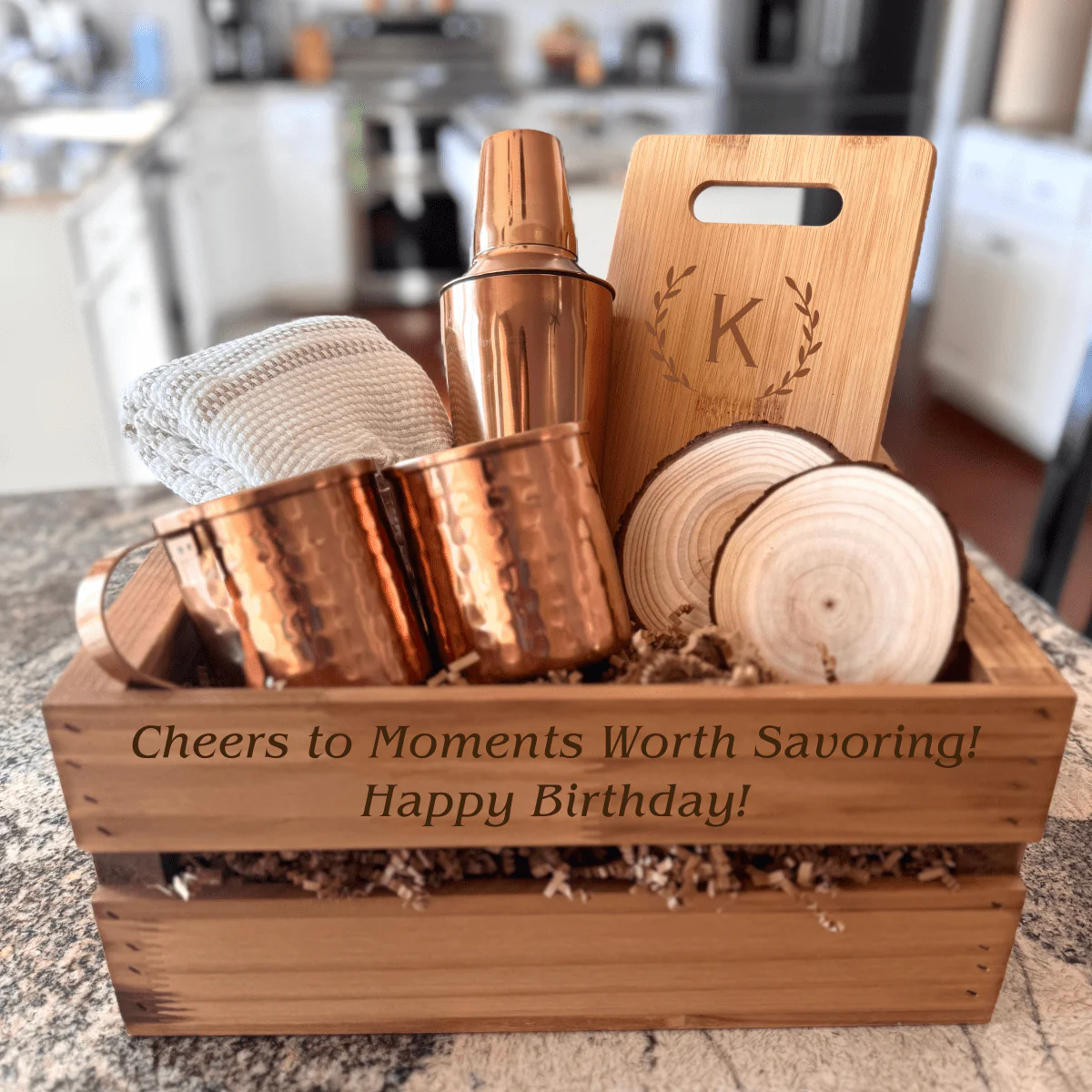 Cheers & Sips Personalized Moscow Mule Cocktail Set - Image 3