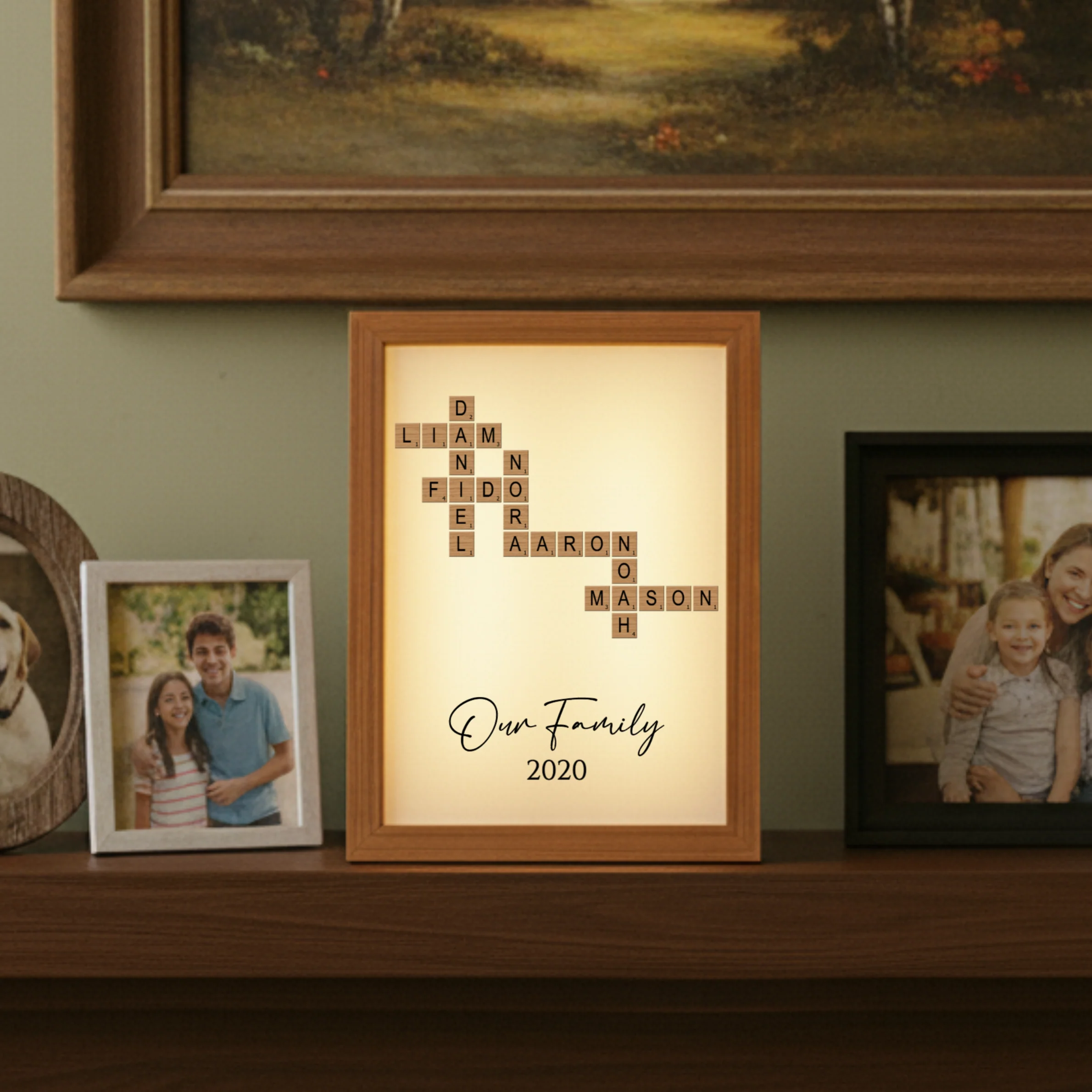 Our Family's Crossword Light Box - Image 6