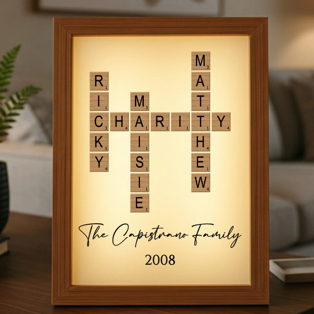 Our Family's Crossword Light Box - Image 8