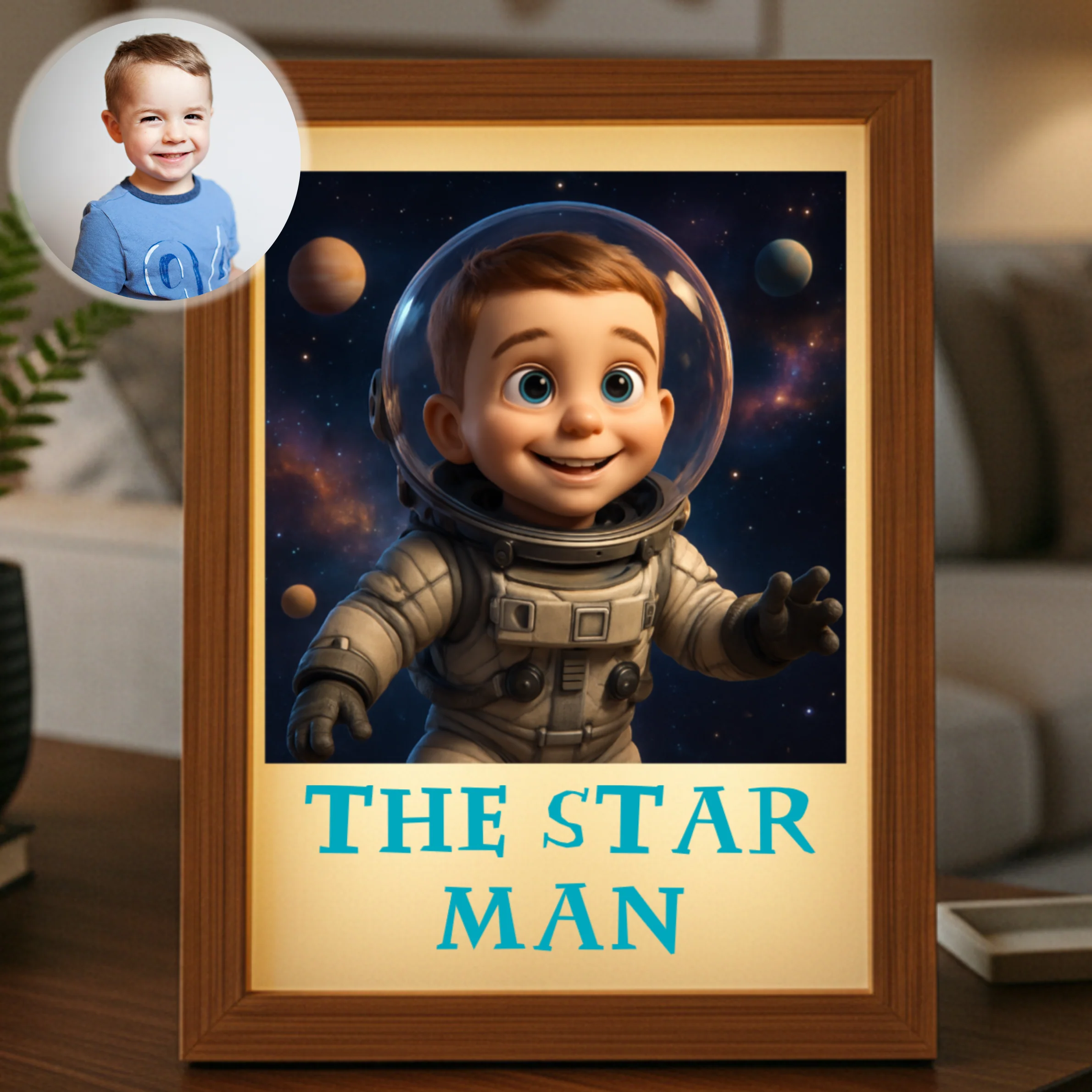 Custom Astronaut Night Light - Image 2