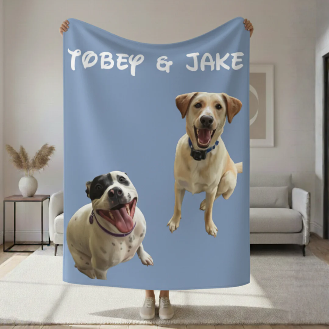 Custom Pet Sherpa Blanket - Image 10