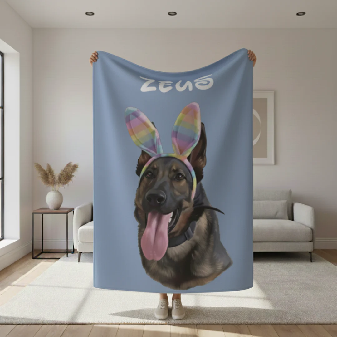 Custom Pet Sherpa Blanket - Image 11
