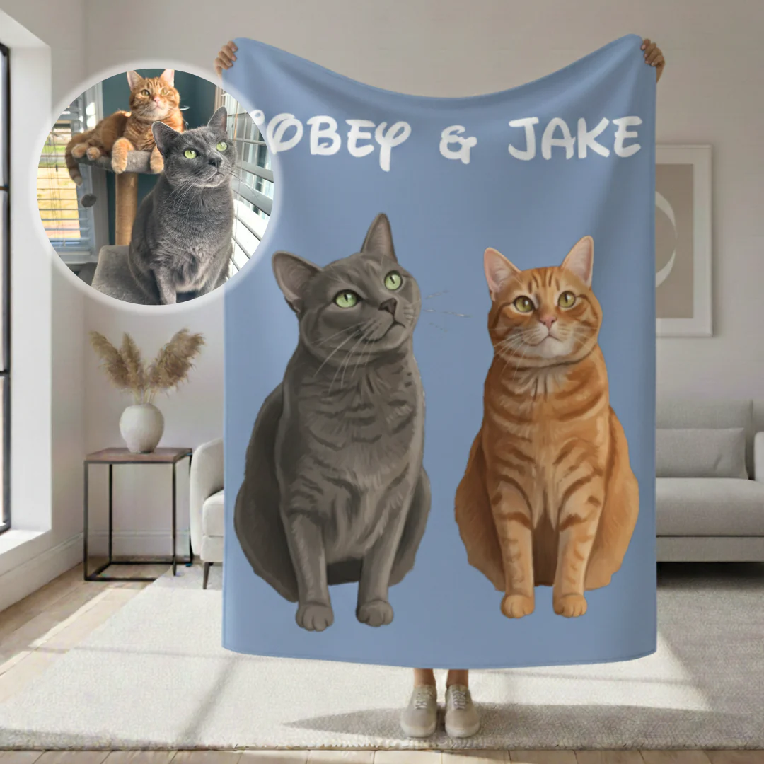 Custom Pet Sherpa Blanket - Image 9