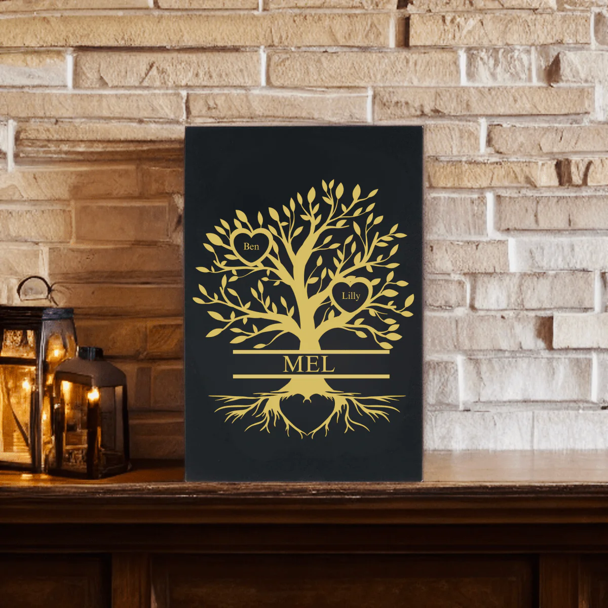 Family Roots Personalized Tree Art - Image 6