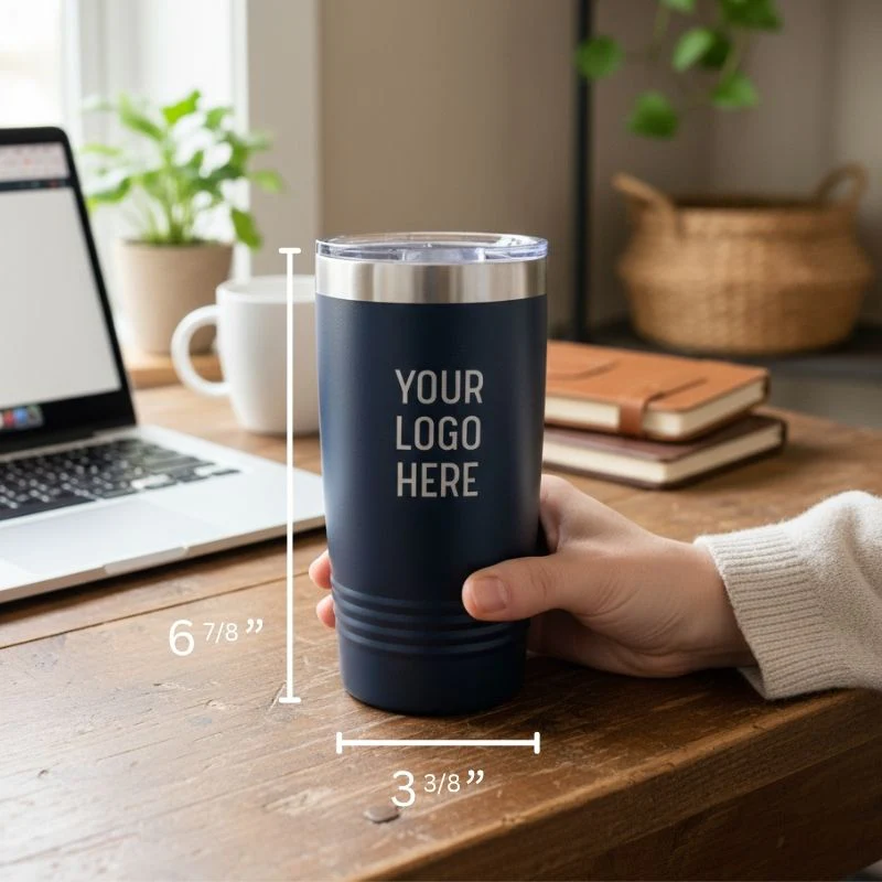 Custom Logo Insulated Tumbler - Image 3