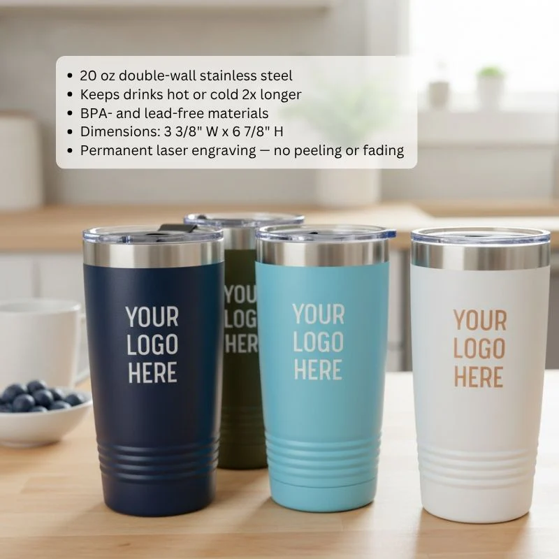 Custom Logo Insulated Tumbler - Image 5