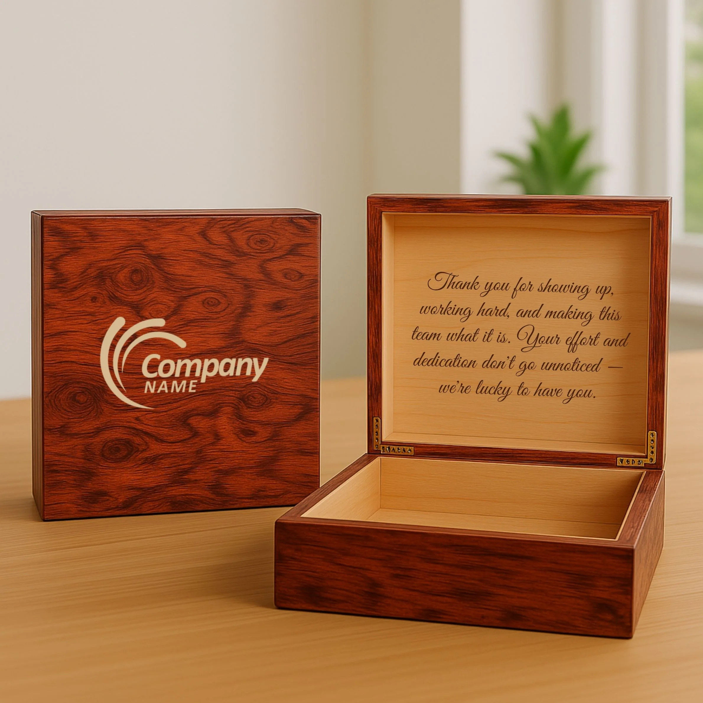 Custom Logo Keepsake Box - Image 13