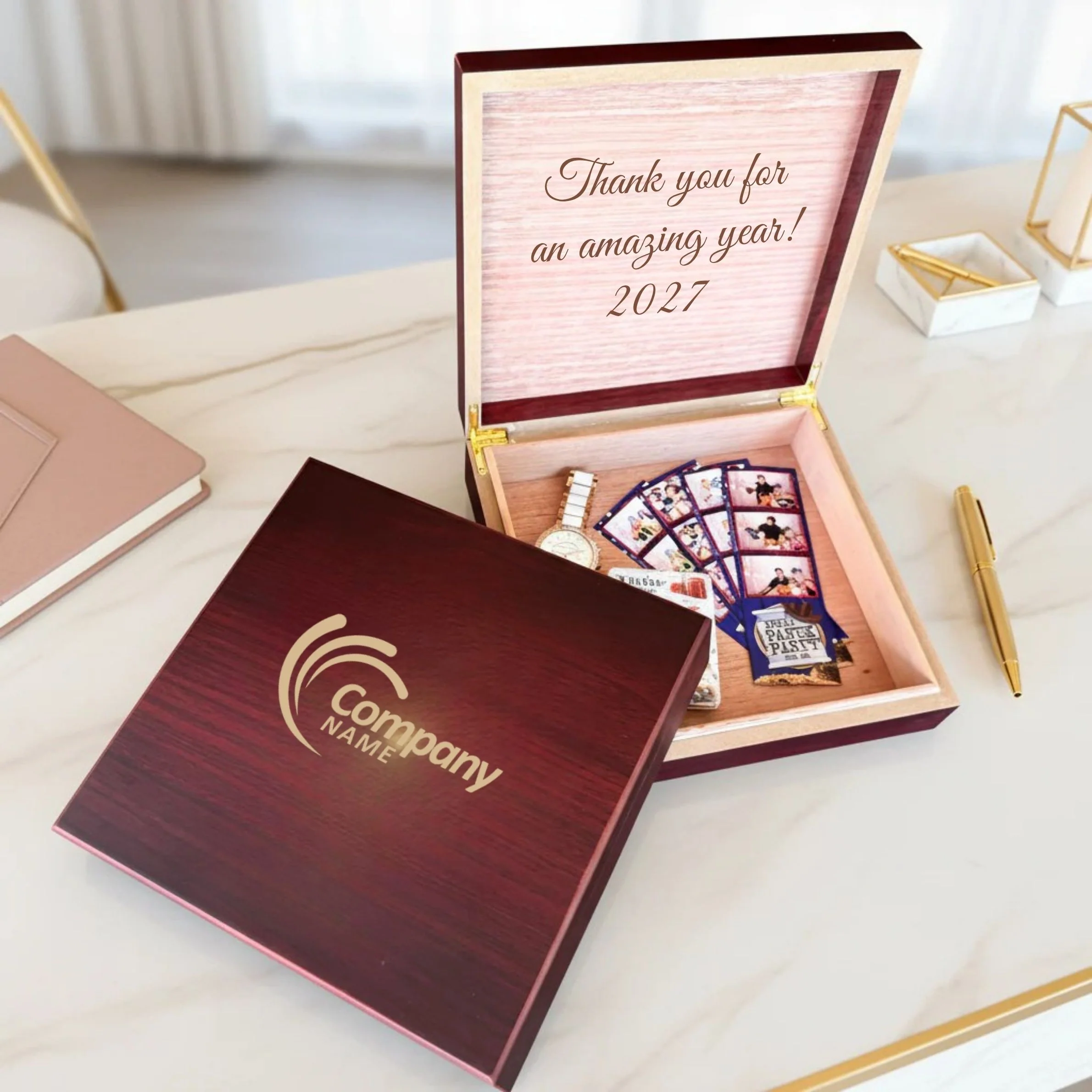 Custom Logo Keepsake Box - Image 7