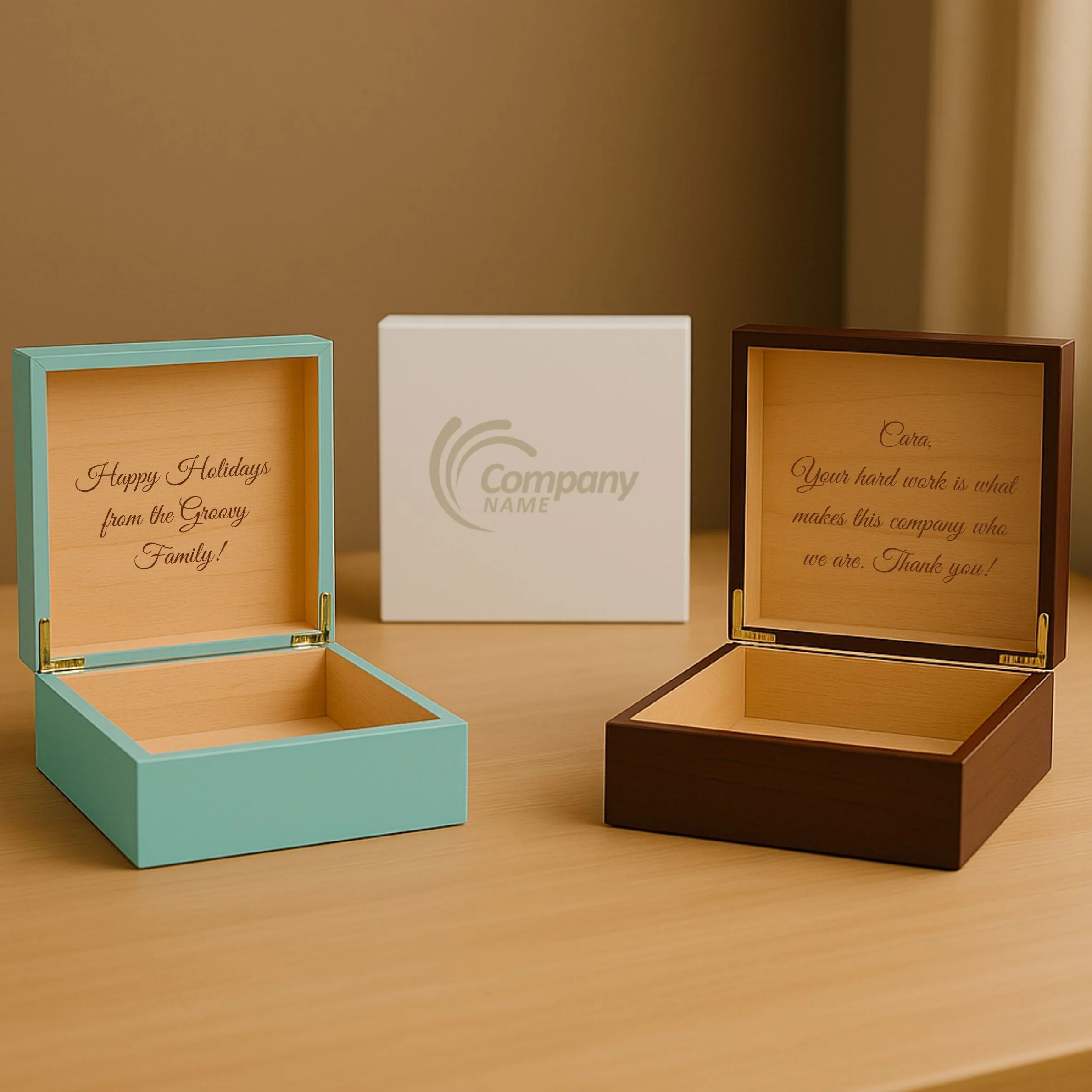 Custom Logo Keepsake Box - Image 8