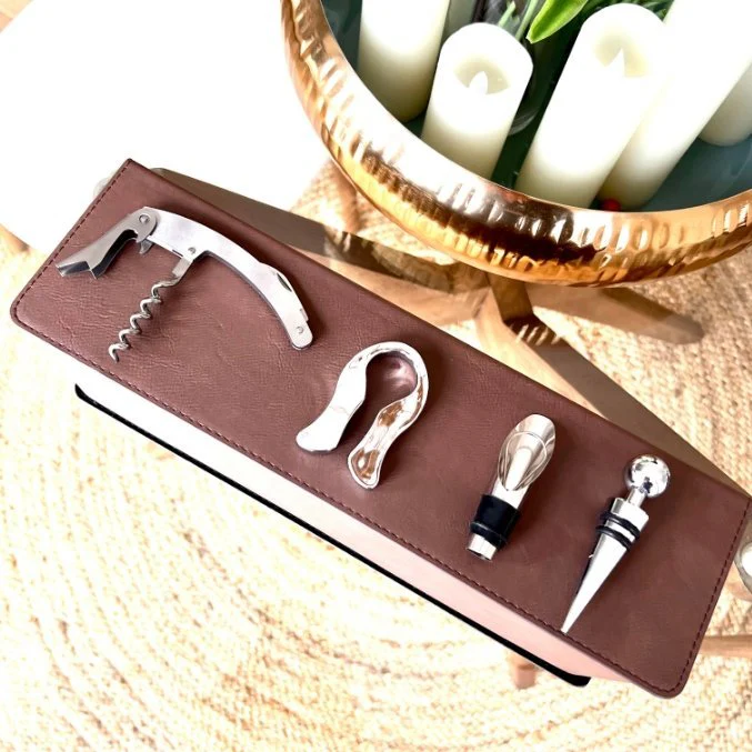 Custom Logo Wine Box Set - Image 5