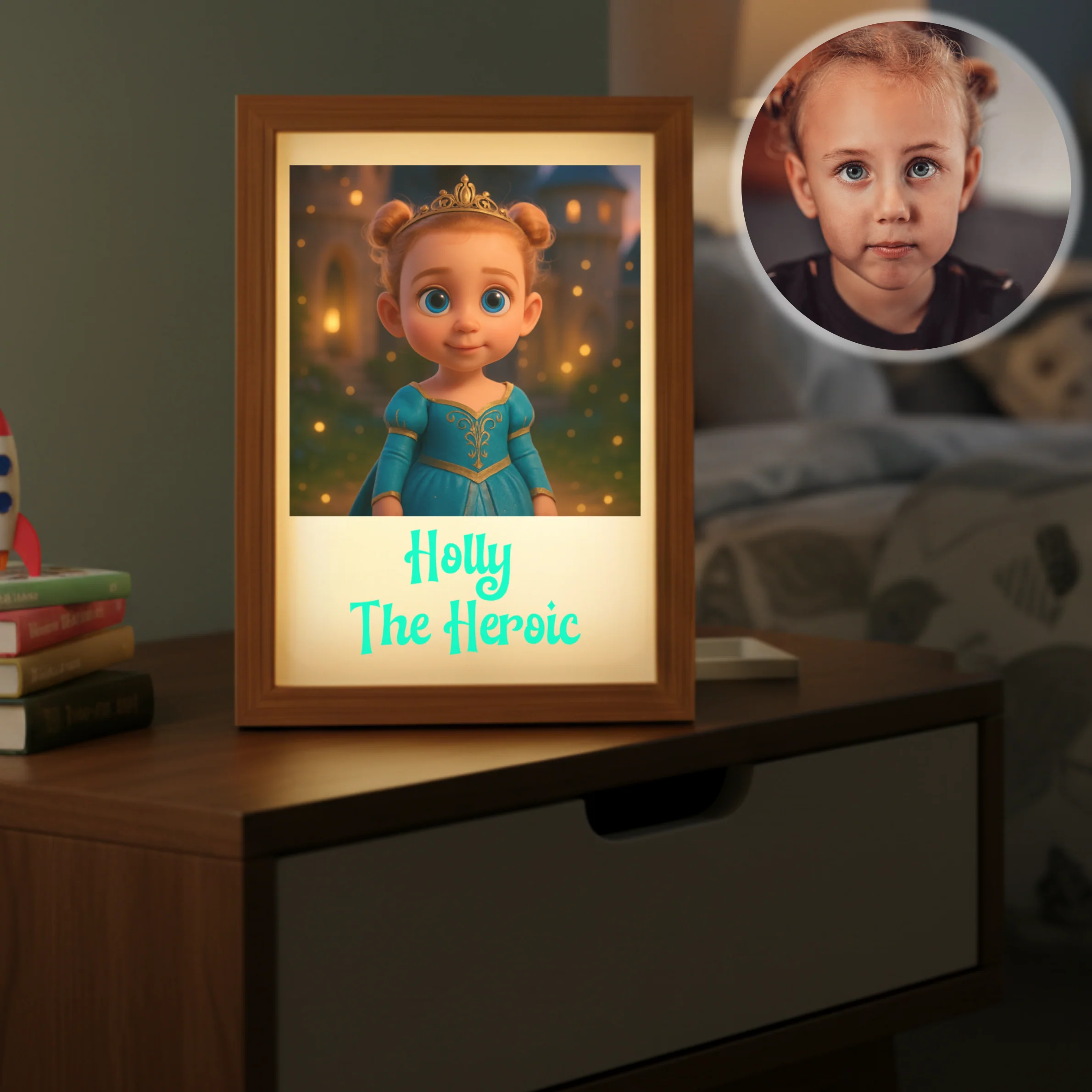 Custom Princess Kids Night Light - Image 5