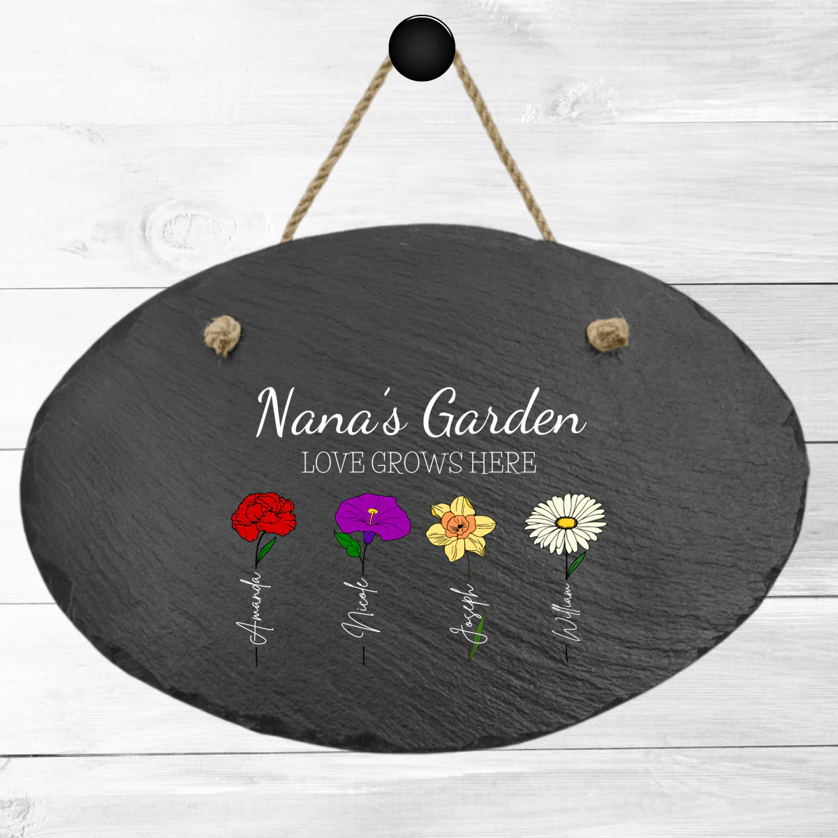 Custom Mother's Garden Sign - Image 5